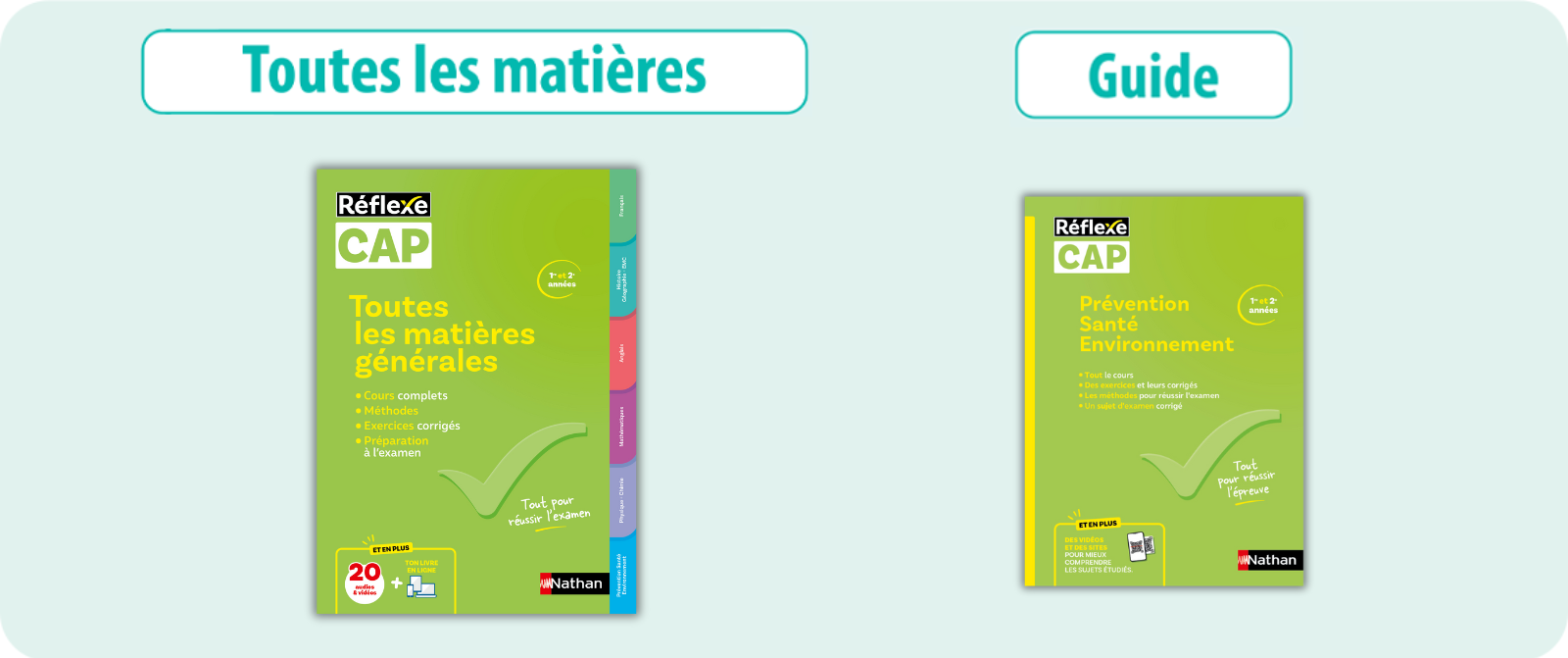 Réflexe | Découvrez nos ouvrages CAP