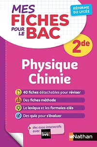 Mes fiches pour le BAC Physique -Chimie 2nd