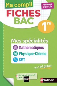 Mes fiches pour le BAC - Mes Spécialités 1re