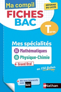 Mes fiches pour le BAC - Mes spécialités Terminale