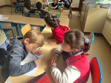 En session de travail