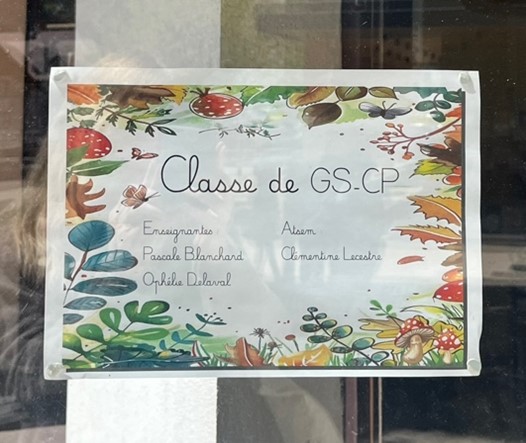 Affiche de classe