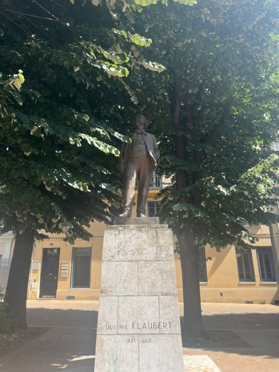 Statue de Gustave Flaubert