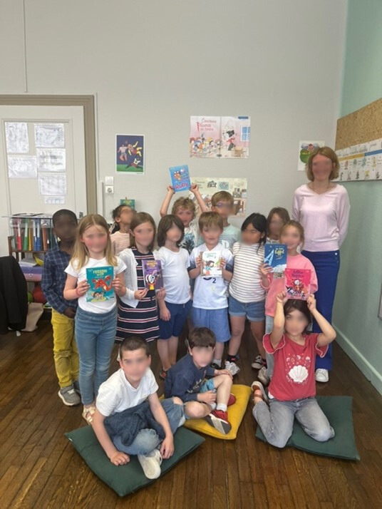 Photo de classe de primaire