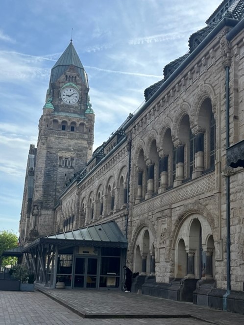 Devanture gare de Metz
