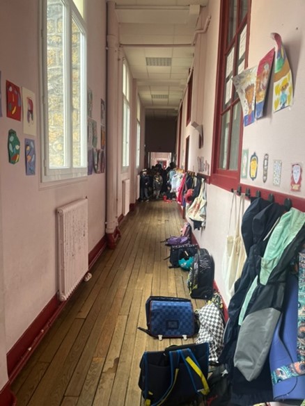 Couloir de la classe