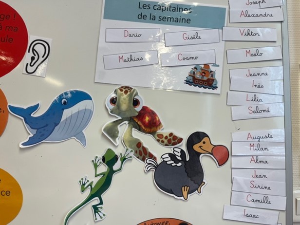 Présentation des mascottes