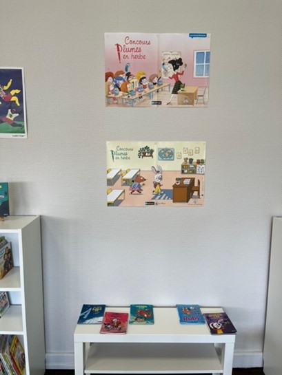 Poster des ateliers Plumes en Herbe 