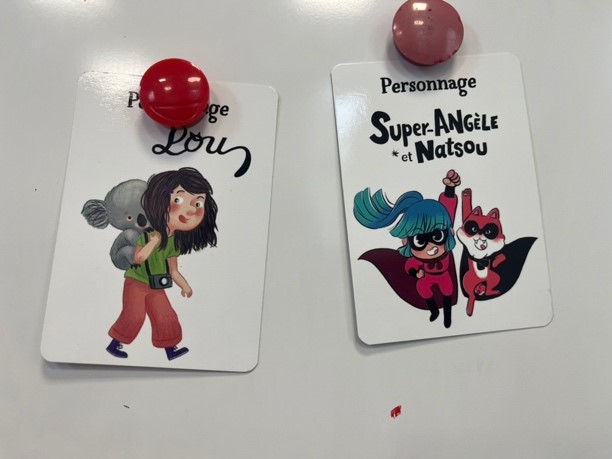 Cartes utilisées pour l'histoire