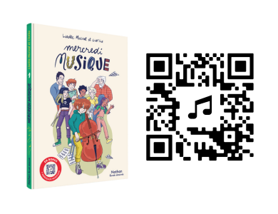 Couverture BD Mercredi musique enfant 8 ans