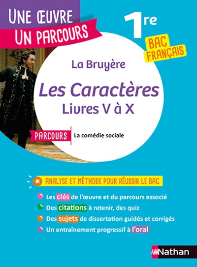 Les Caractères De La Bruyère Dissertation Analyse et étude de l'oeuvre - Les Caractères de La Bruyère - Réussir son BAC Français 1re 2023 - Parcours associé La comédie sociale - Voie générale - Une oeuvre, un parcours - EPUB 2021 | Nathan