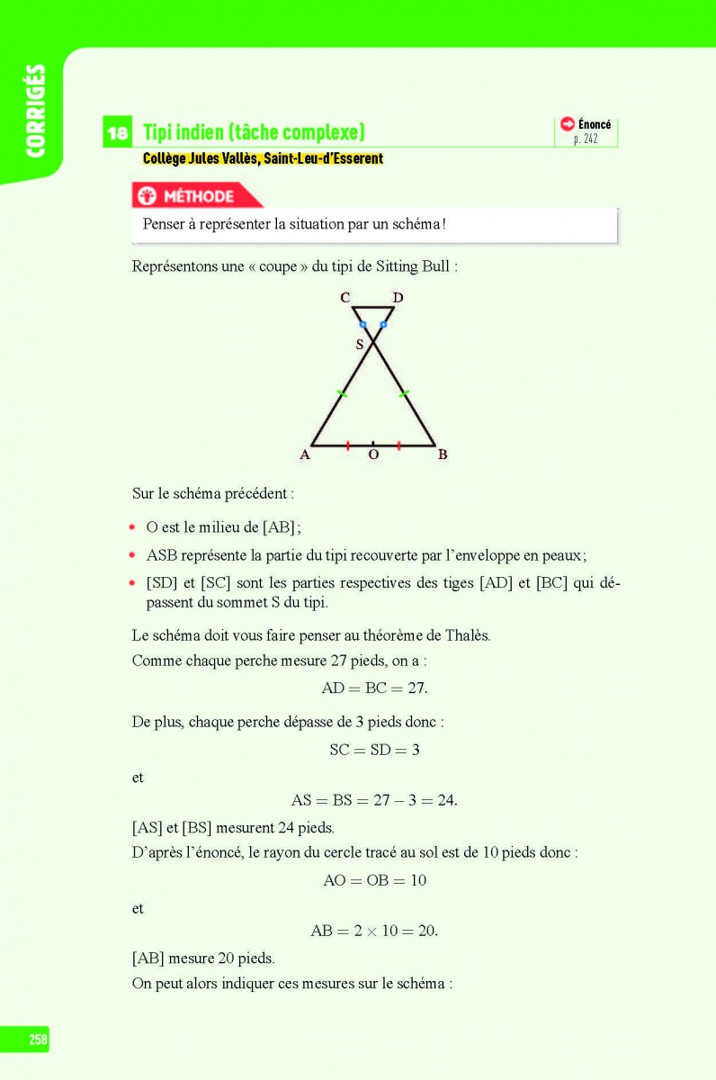 Maths 3e Interros des collèges Les vrais exos des centaines d