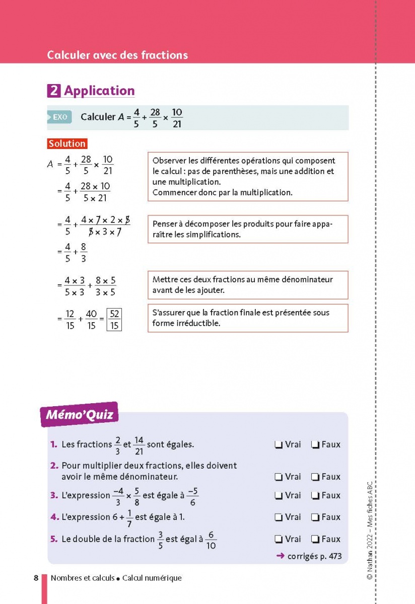 Fiche De Révision Brevet Maths Pdf 2022 Toutes les matières 3e - Ma Compil fiches Brevet - Brevet 2024 | Nathan
