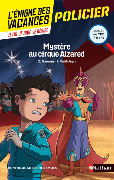 L'énigme de vacances - Mystère au cirque Alzared - Un roman-jeu