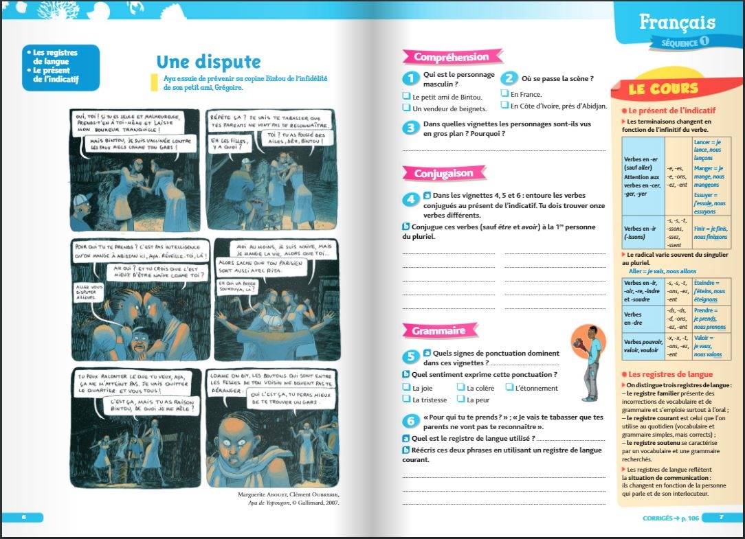 Cahier de vacances 2024, de la 5e vers la 4e