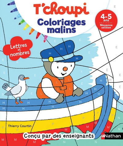 Les maternelles - Cahier de coloriage