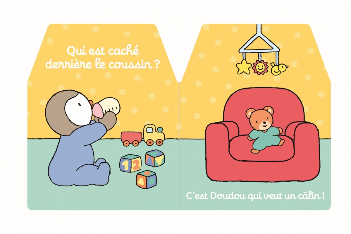 Bébé T'choupi - Bonne nuit ! - livre coucou/caché - Dès 6 mois