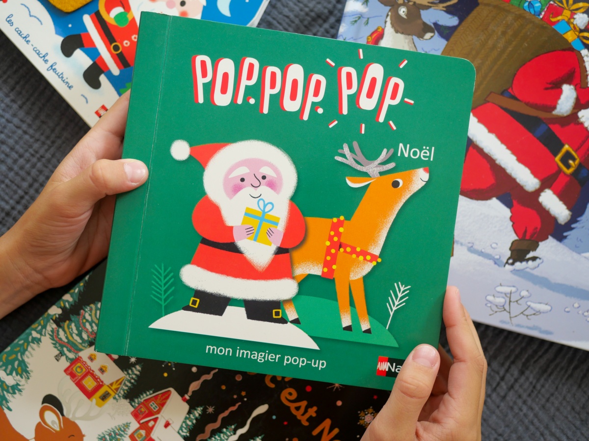 Pop.pop.pop - L'imagier pop-up de Noël - Livre d'éveil dès 1 an