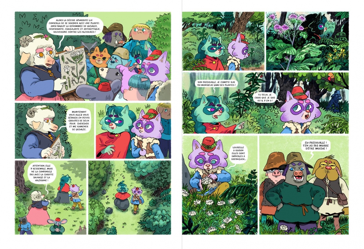 Qui A Invente Les Noms De Famille Le jour où on a inventé les noms de famille - Nathan Bande Dessinée
