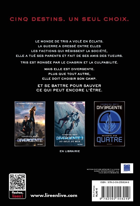 Divergente 2 L insurrection Roman Fantastique Nathan divergente-2-l-insurrection-roman-fantastique-nathan