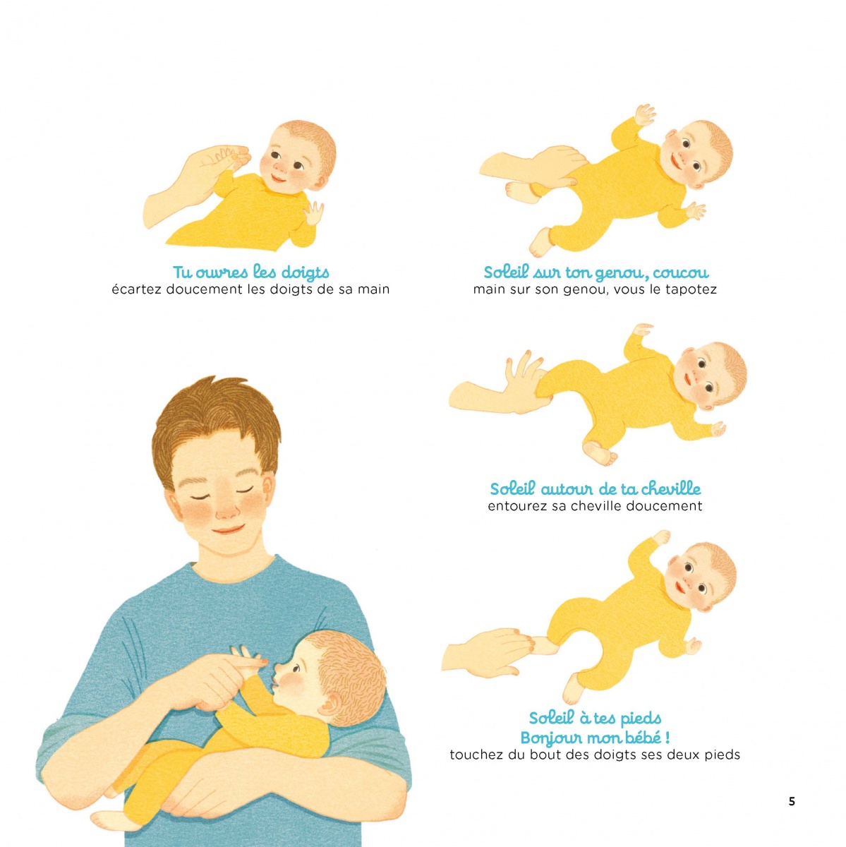 Comptines et routines - Livre d'éveil pour bébé - Dès 6 mois