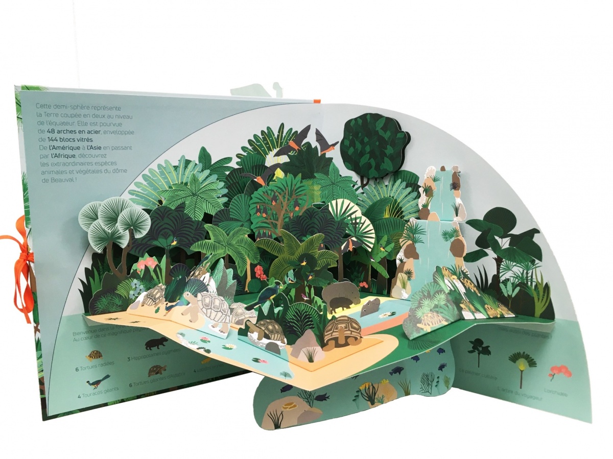 Grand livre popup du dôme de Beauval ZooParc de Beauval Livre popup dès 4 ans Nathan Grand livre popup du dôme de Beauval ZooParc de Beauval Livre popup dès 4 ans Nathan