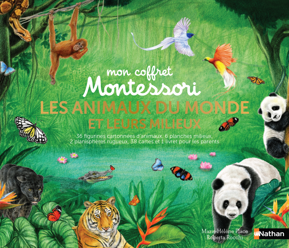 Le jeu des 9 familles d'animaux - Montessori