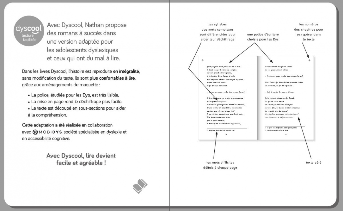 Questionnaire La Rivière à L envers La rivière à l'envers - Tome 1 : Tomek - Version Dyscool - Roman adapté aux Dys | Nathan