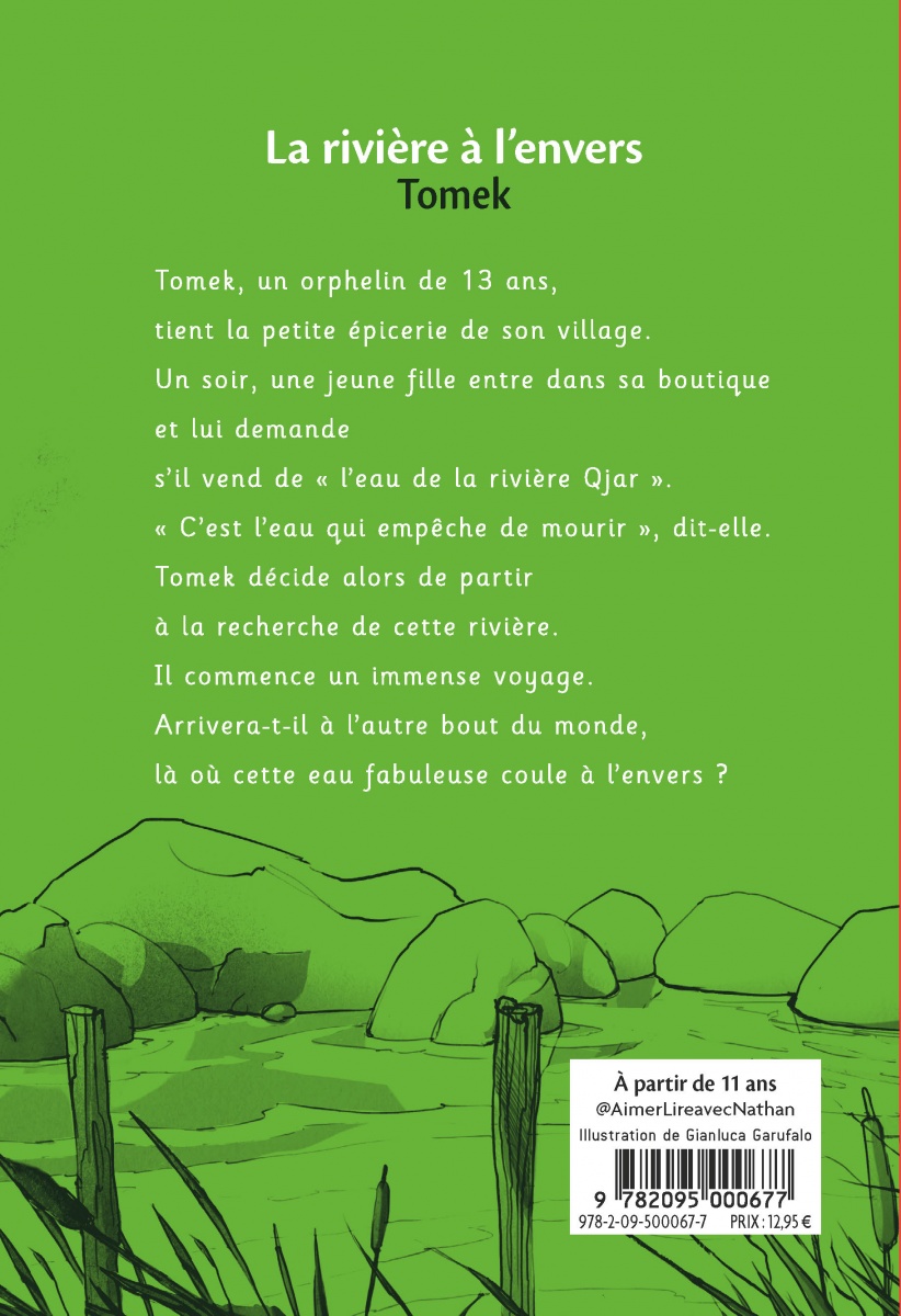 La Rivière à L'envers Fiche De Lecture 5eme La rivière à l'envers - Tome 1 : Tomek - Version Dyscool - Roman adapté