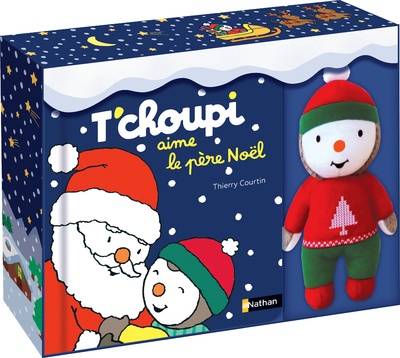T'choupi aime le père Noël Mon coffret T'choupi aime le Père-Noël - avec une peluche T'choupi