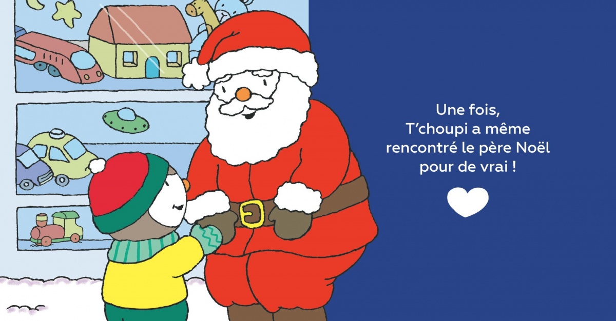T'choupi aime le père Noël Mon coffret T'choupi aime le Père-Noël - avec une peluche T'choupi