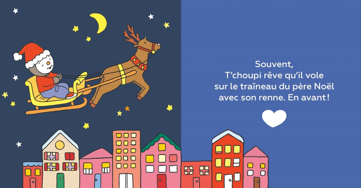 T'choupi aime le père Noël Coffret: T'choupi aime le père Noël : Thierry Courtin | Cultura