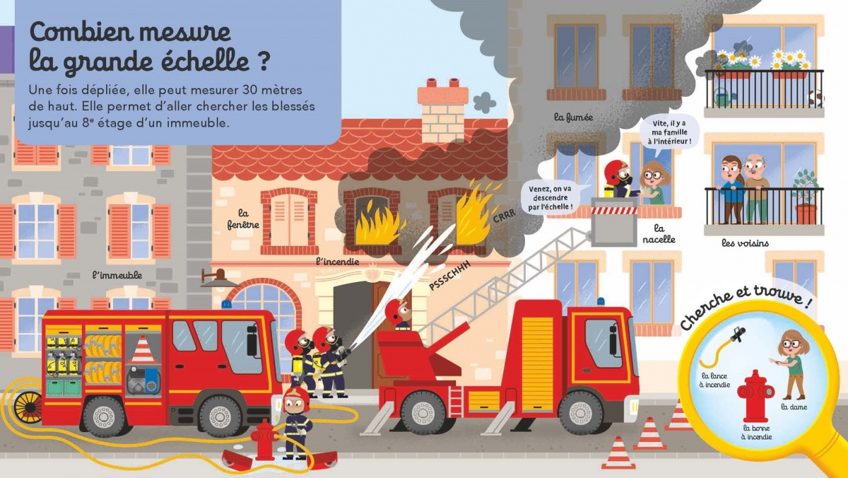 Les pompiers - Mes premières Questions/Réponses - Dès 2 ans