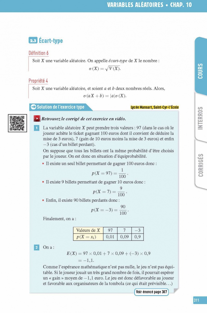 Maths Première - Interros des lycées 1re - Les vrais exos du BAC - + de ...