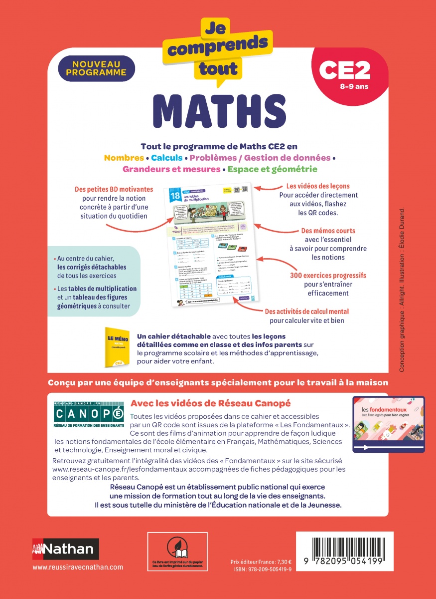 Adi l'entraineur : français, maths, anglais 2009/2010 : CE2 ans