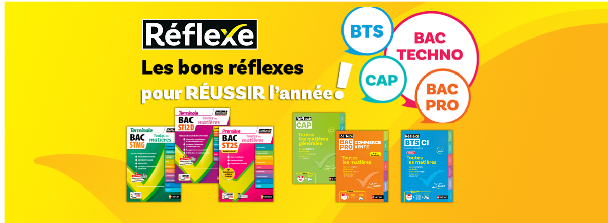 Réflexe Ouvrage Révisions Rentrée 2025 Bac Techno Pro CAP BTS