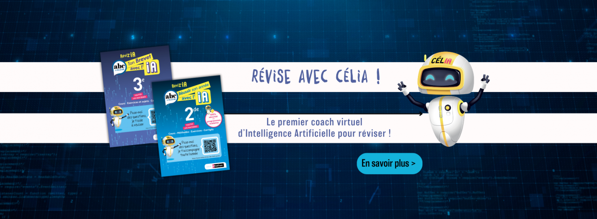 Révise avec Célia, ton premier coach de révisions virtuel