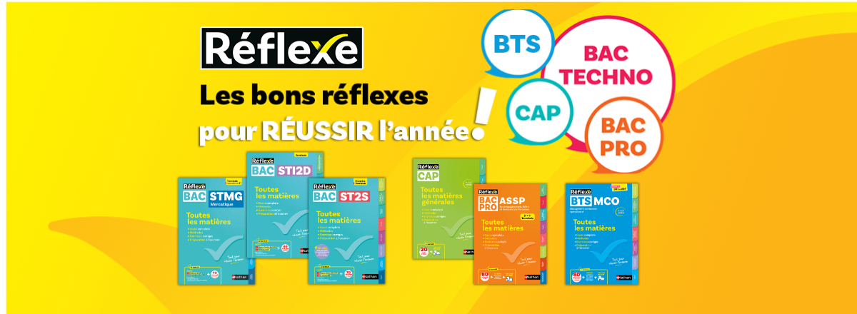 Réflexe Ouvrage Révisions Rentrée 2025 Bac Techno Pro CAP BTS