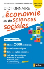 Dictionnaire d'Economie et de Sciences Sociales (SES) - Bac 2024 - Bac et études supérieures 