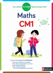 Dyscool - Cahier de Maths CM1 - Adapté aux enfants dys ou en difficulté