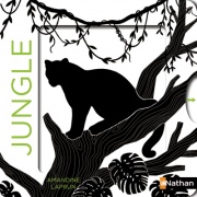 Dans la jungle - Un livre en noir et blanc qui passe en couleurs grâce aux animations, pour les bébés des 6 mois