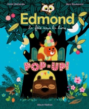 Livre Pop-up - Edmond et ses amis - La fête sous la lune - Dès 3 ans