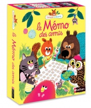 Edmond et ses amis - Le mémo des amis - jeu de memory - Dès 4 ans