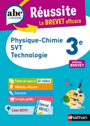 Physique-Chimie - SVT (Sciences de la vie et de la Terre) - Techno 3e - ABC Réussite - Le Brevet efficace - Cours, Méthode, Exercices - Brevet 2023 - EPUB