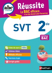 SVT 2de - ABC Réussite - Programme de seconde 2023-2024 - Cours, Méthode, Exercices - EPUB