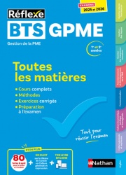 Toutes les matières - BTS GPME - Réflexe - 2025-2026