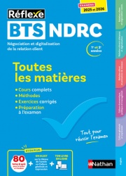 Toutes les matières - BTS NDRC - Réflexe - 2025-2026