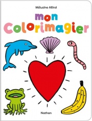 Mon colorimagier - 12 doubles-pages pour découvrir les couleurs - dès 18 mois