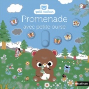 Promenade avec petite ourse - Pour découvrir le printemps avec une adorable petite ourse - dès 6 mois