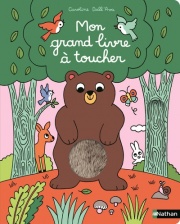 Mon grand livre à toucher - Livre sensoriel pour bébé dès 10 mois